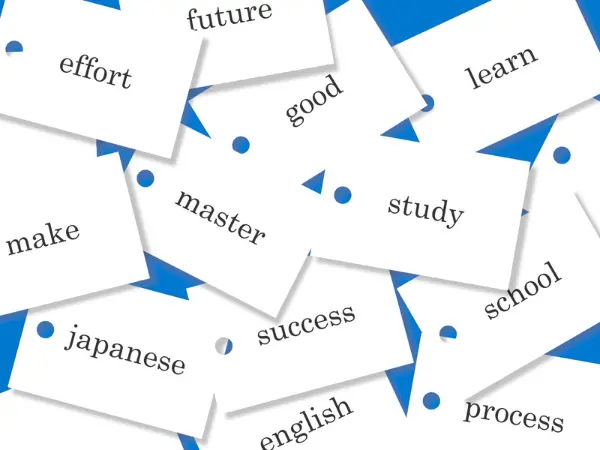 英検合格に欠かせない英単語の効率的な暗記と長文対策の学習イメージ